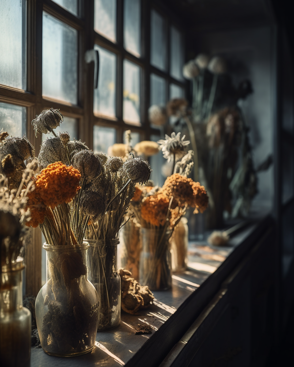 Fluke_Close_up_a_bunch_herbs_dandellion_lavender_and_poppy_in_a_cfe2ecf7-23d1-4e77-b957-c05b355c63a6